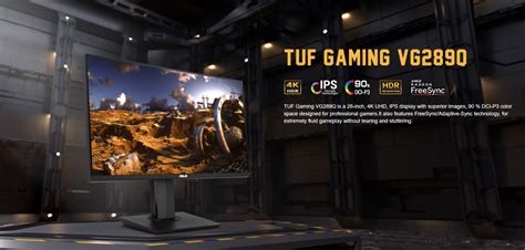 asus gaming monitor|Amazon.com: ASUS TUF Gaming VG289Q 28” Gaming Monitor .